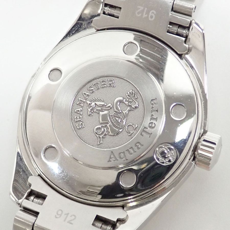 歐米茄海馬系列Aqua Terra女士石英錶 SS 2577.80.00 電池驅動-4