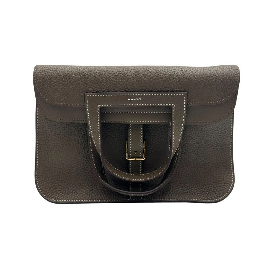 【美收精品】HERMES Halzan 大象灰 C-747 【隔月月中將轉賣至日本 上架期限30天】-1