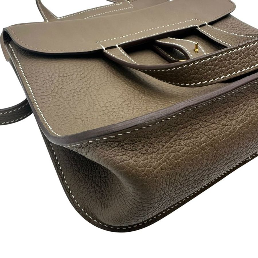 【美收精品】HERMES Halzan 大象灰 C-747 【隔月月中將轉賣至日本 上架期限30天】-8