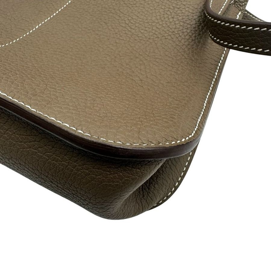 【美收精品】HERMES Halzan 大象灰 C-747 【隔月月中將轉賣至日本 上架期限30天】-9