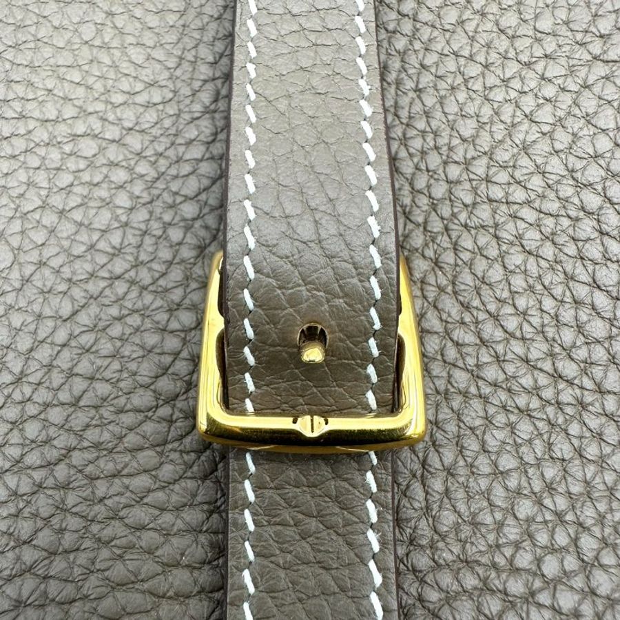 【美收精品】HERMES Halzan 大象灰 C-747 【隔月月中將轉賣至日本 上架期限30天】-13