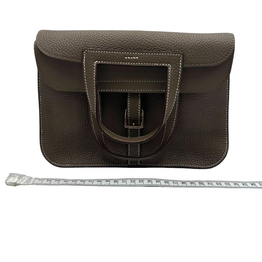 【美收精品】HERMES Halzan 大象灰 C-747 【隔月月中將轉賣至日本 上架期限30天】-17