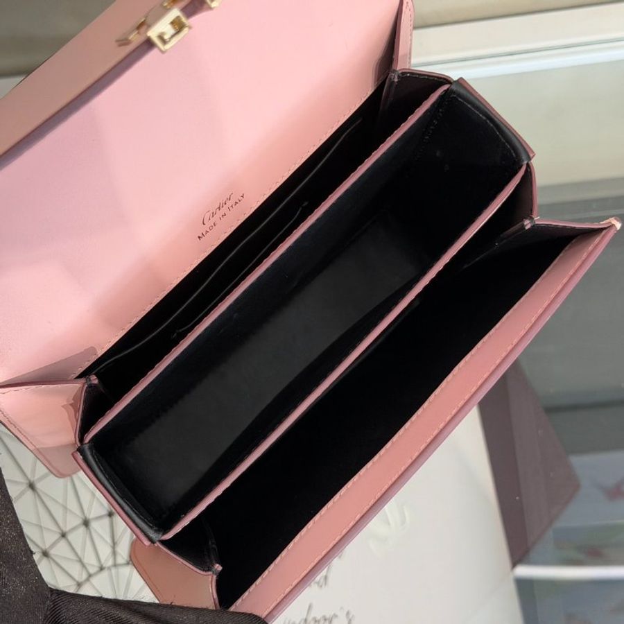 Cartier Double C de Cartier單肩包 - Mini粉-7