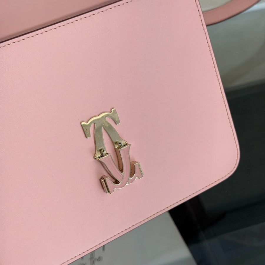 Cartier Double C de Cartier單肩包 - Mini粉-10