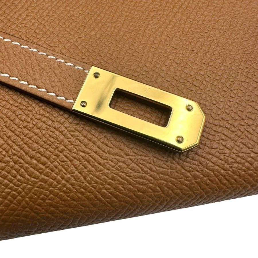 【美收精品】HERMES  Kelly to Go  金棕色  C-750 【隔月月中將轉賣至日本 上架期限30天】-15