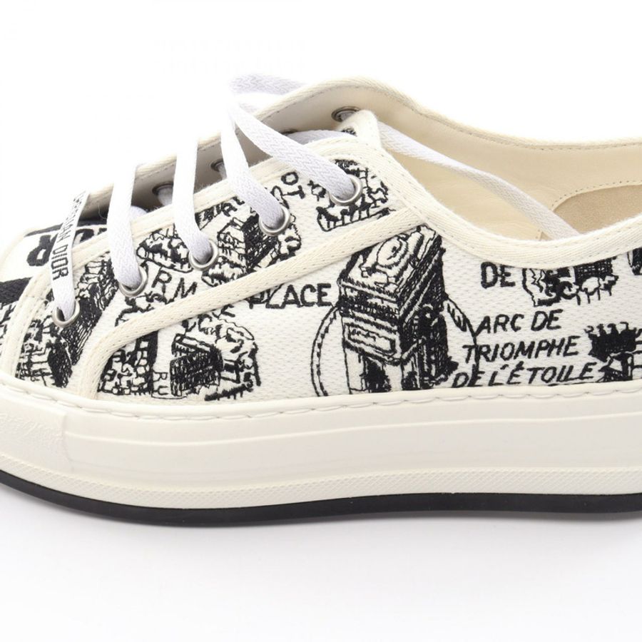 Christian Dior WAK'N'DIOR Plan de Paris 厚底運動鞋 #39 帆布鞋 CD-9