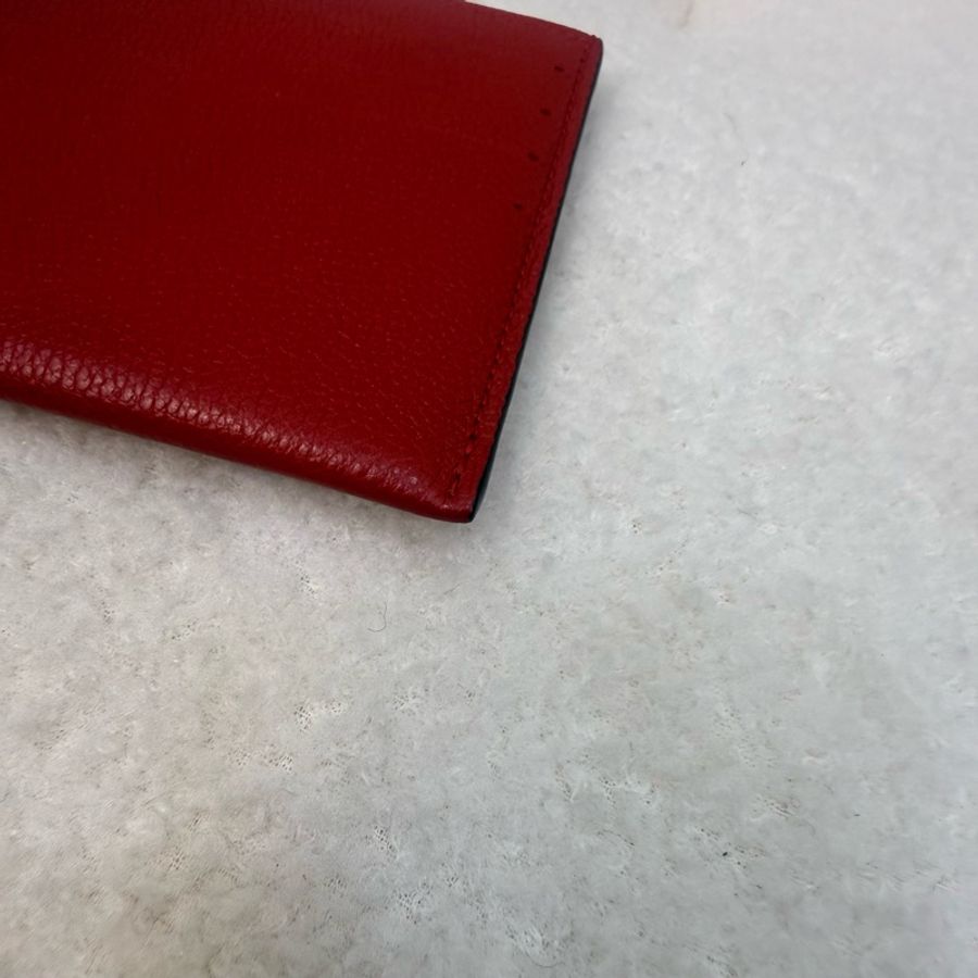 Lv紅牛皮金釦三合一-21