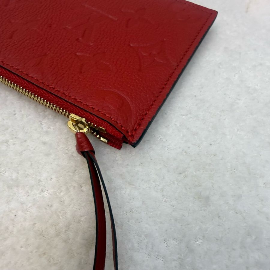 Lv紅牛皮金釦三合一-27
