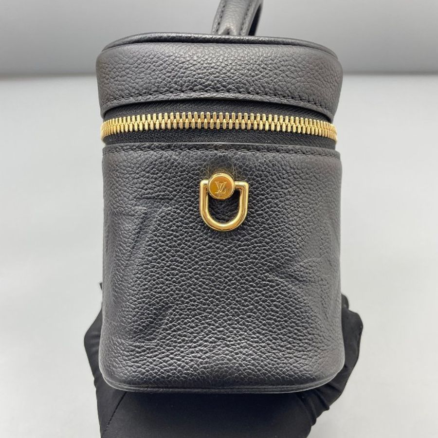 芯片款 路易威登/Louis Vuitton 全皮黑金化粧盒-3