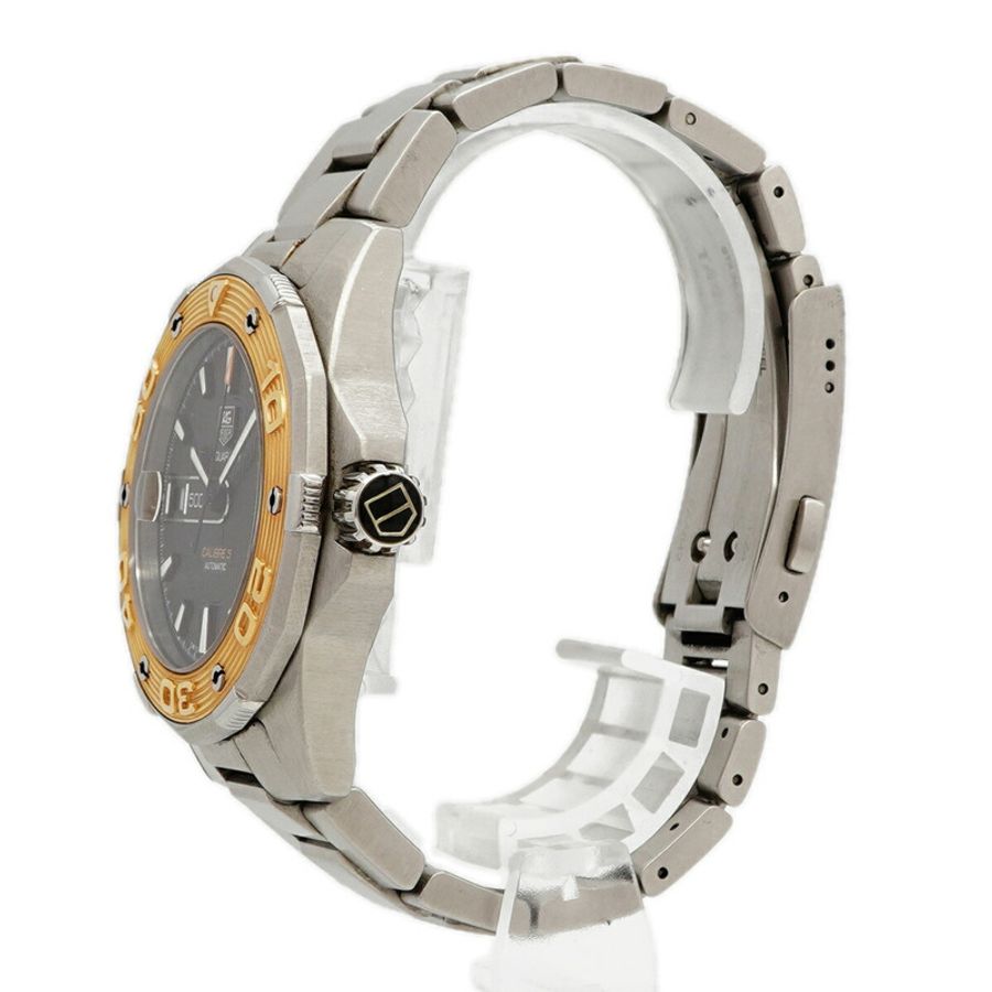 TAG Heuer Aquaracer Calibre 5 WAJ2150 黑色錶盤男士手錶-1