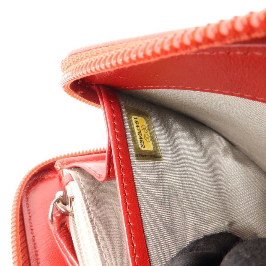 CHANEL 牛皮皮革Timeless CC Zipper Wallet長錢包-7