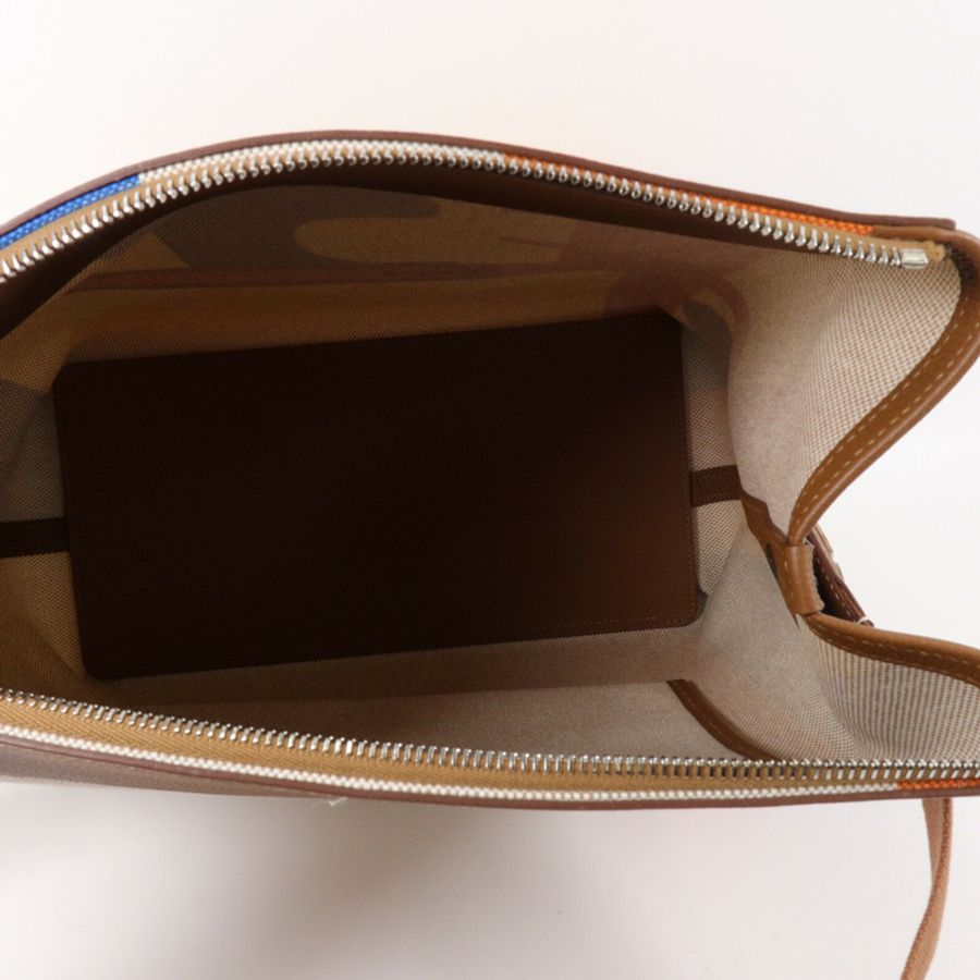 HERMES Viking/Regate R.M.S 12H肩背袋Capucine/Ecru/Fauve-4