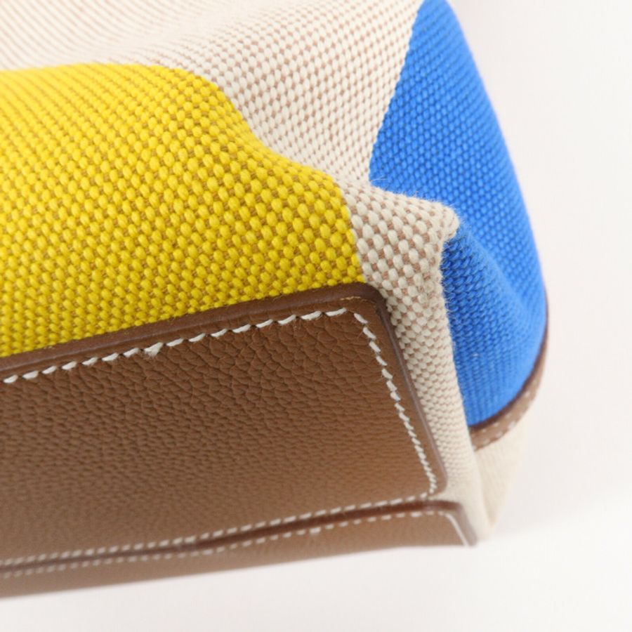 HERMES Viking/Regate R.M.S 12H肩背袋Capucine/Ecru/Fauve-12