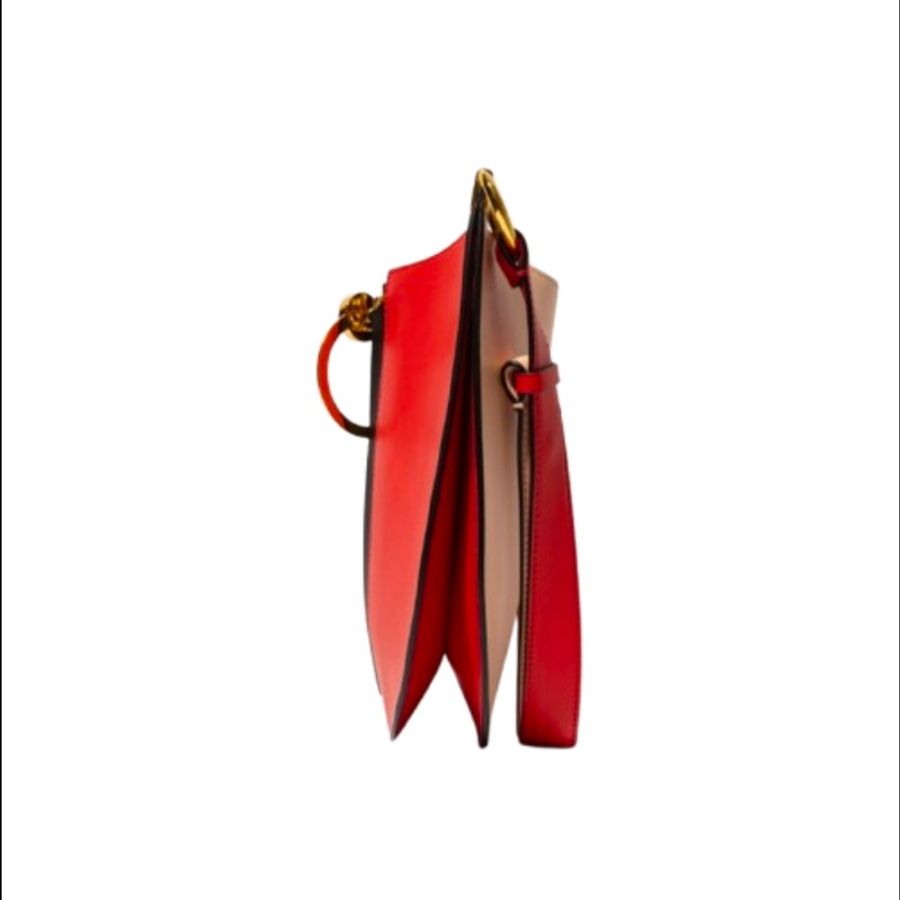 Marni Earring 金屬圓環撞色皮革單肩包 手袋-2