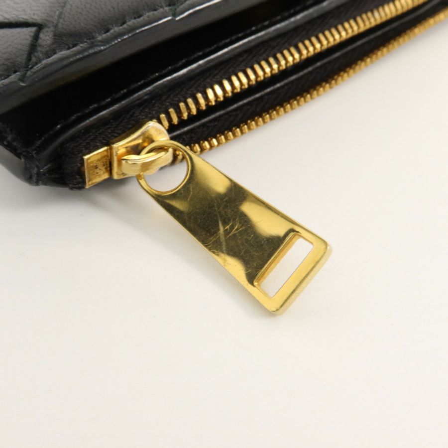 BOTTEGA VENETA 羊皮皮革Bifold Wallet錢包-11