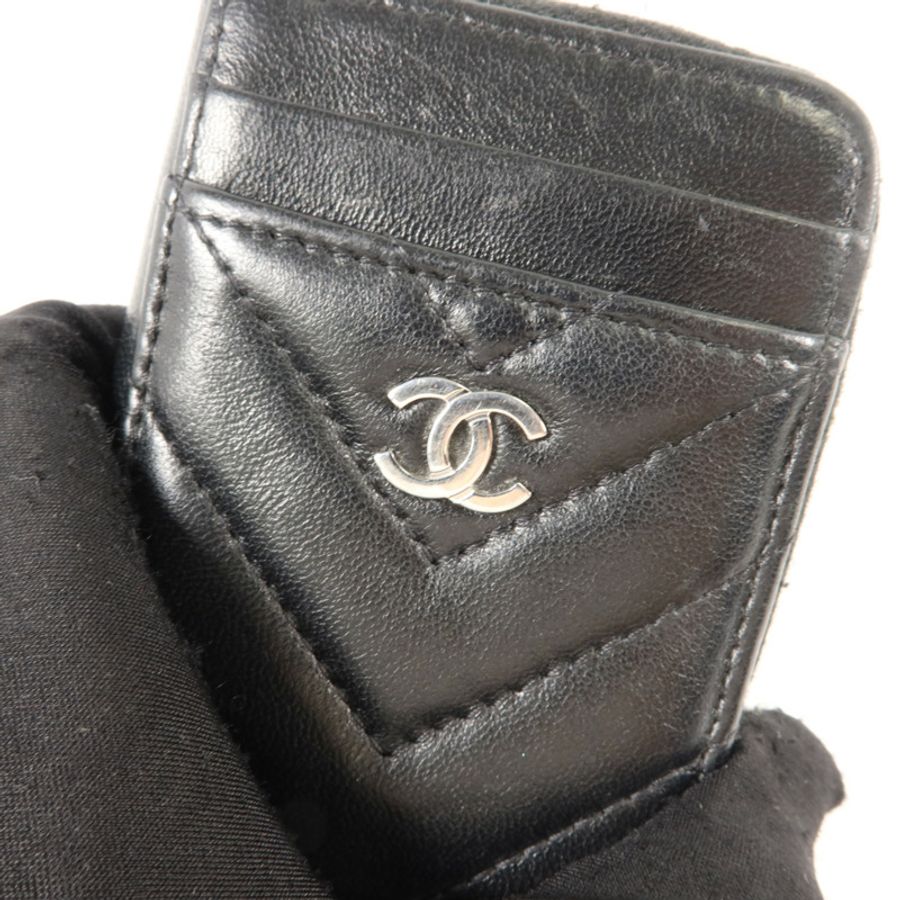 CHANEL 羊皮皮革Card Case卡片套-7