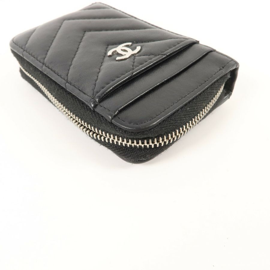 CHANEL 羊皮皮革Card Case卡片套-9
