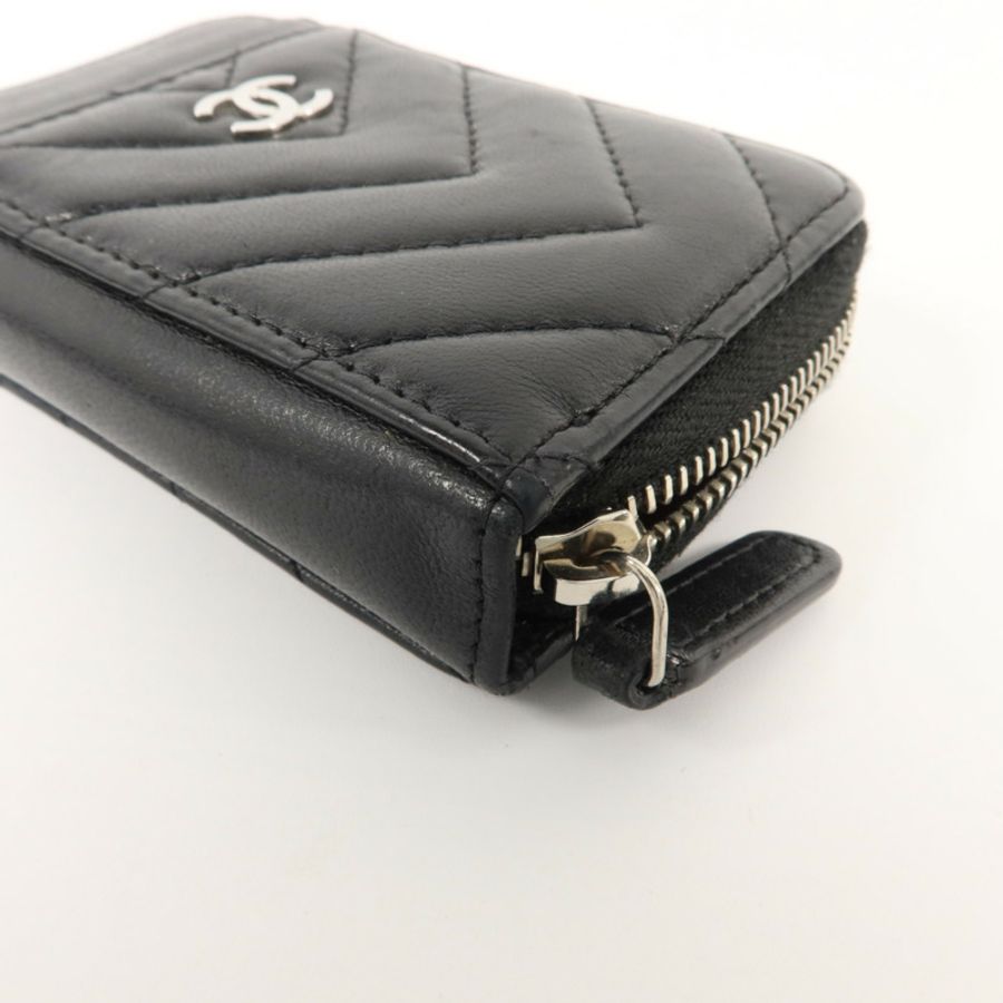 CHANEL 羊皮皮革Card Case卡片套-12