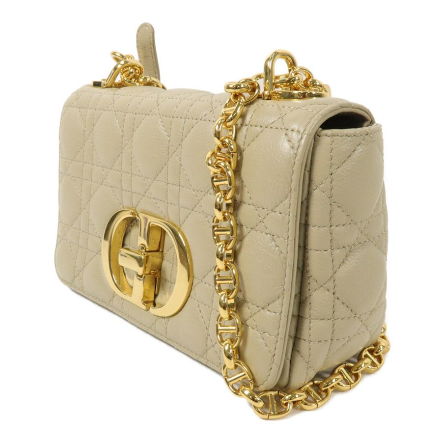 Dior 牛皮皮革Caro Small鏈帶肩背袋-2