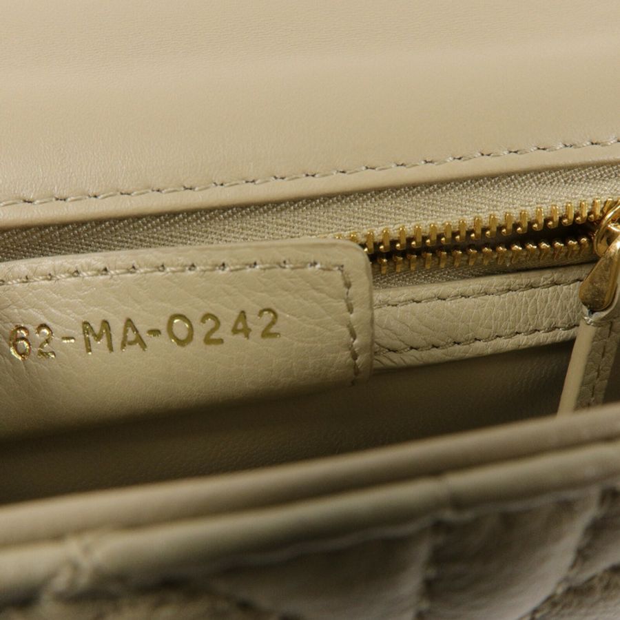 Dior 牛皮皮革Caro Small鏈帶肩背袋-7