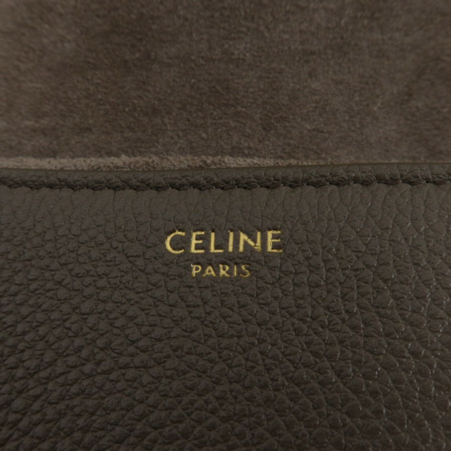 CELINE 牛皮皮革Soft 16 Small肩背袋-5