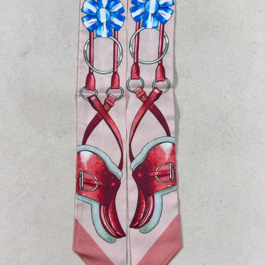 HERMES JumpingTwilly 絲巾-3