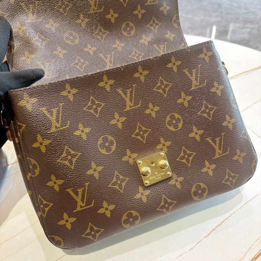 *SHIHNA名牌精品* LV M40780 Metis 經典老花郵差包-8