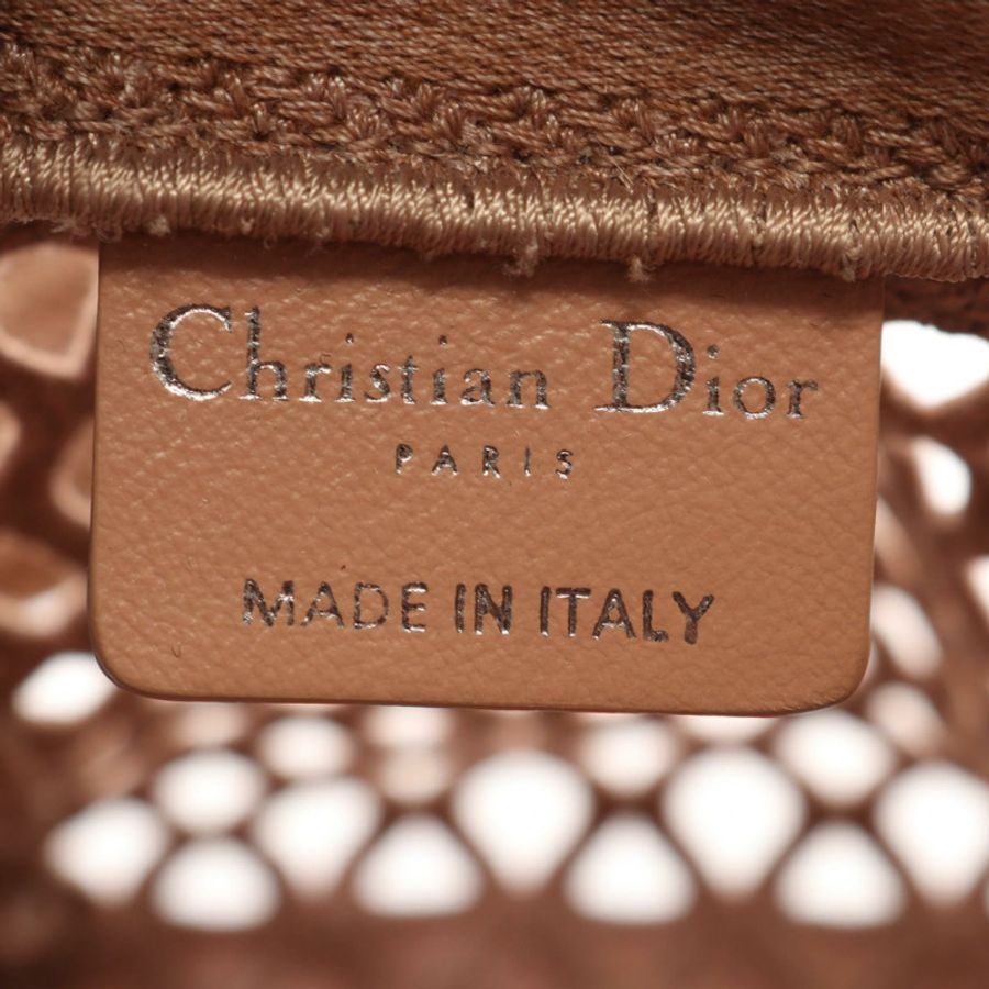 Christian DIOR CAMP 網眼斜背包,帆布材質,粉紅色,二手-3