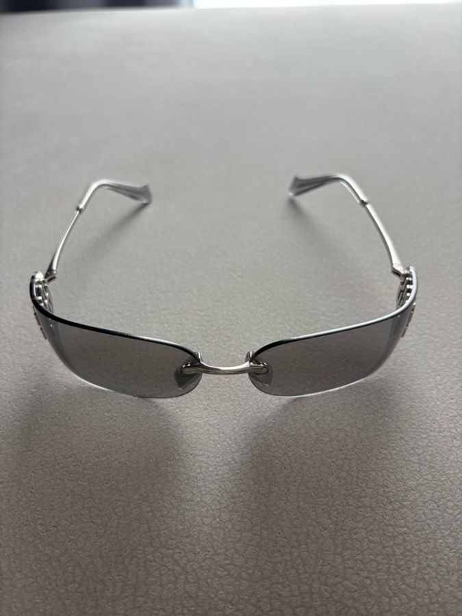Miu Miu 無框太陽眼鏡墨鏡 SMU A51 灰色-1