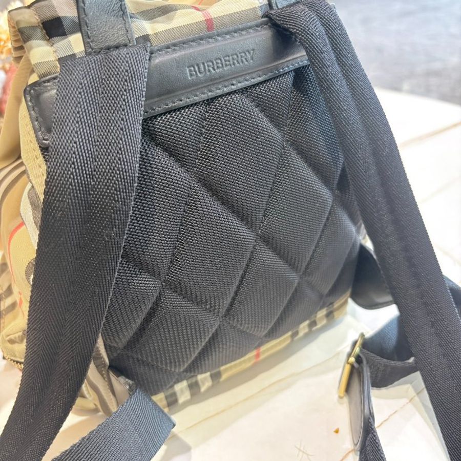 *SHIHNA名牌精品* Burberry Rucksak Vintage 經典紋後背包-9