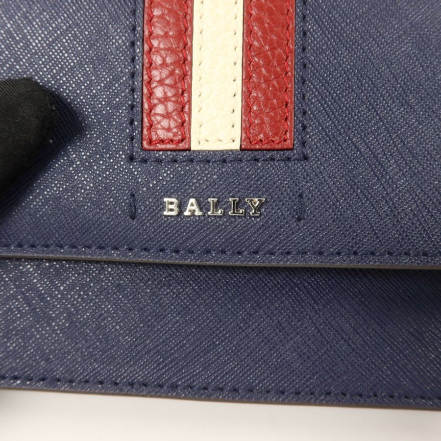 BALLY 牛皮皮革Wallet On Chain肩背袋-8