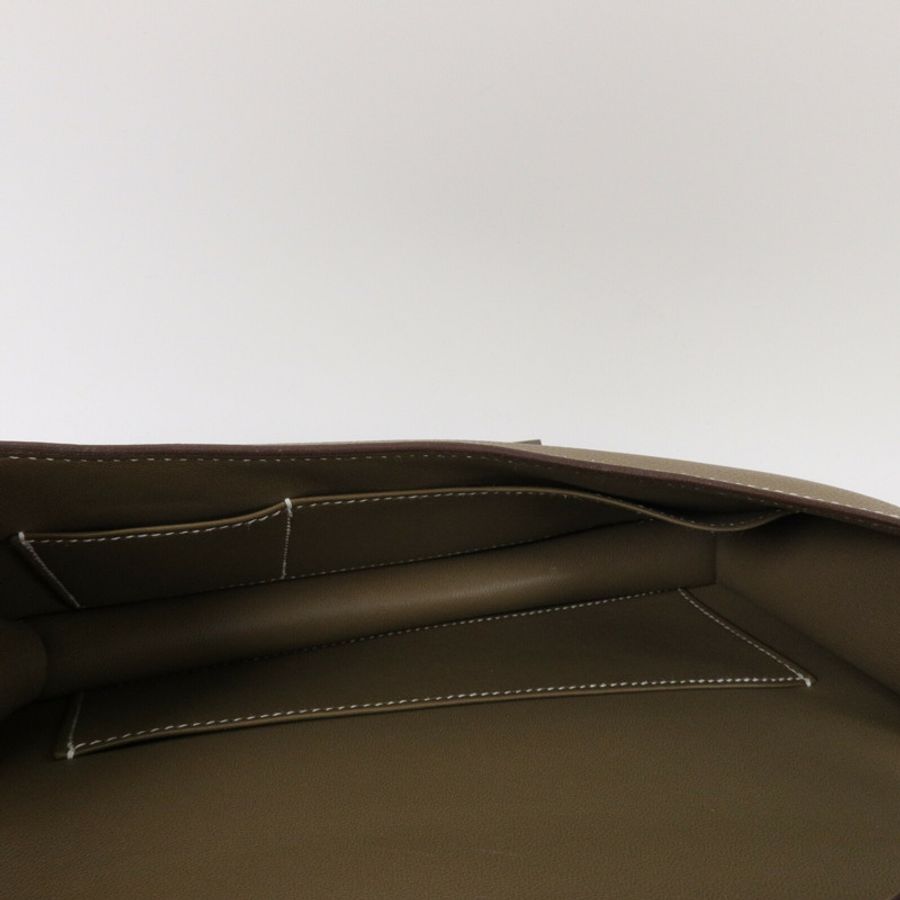 HERMES Epsom皮革Constance Elan肩背袋Etoupe-4