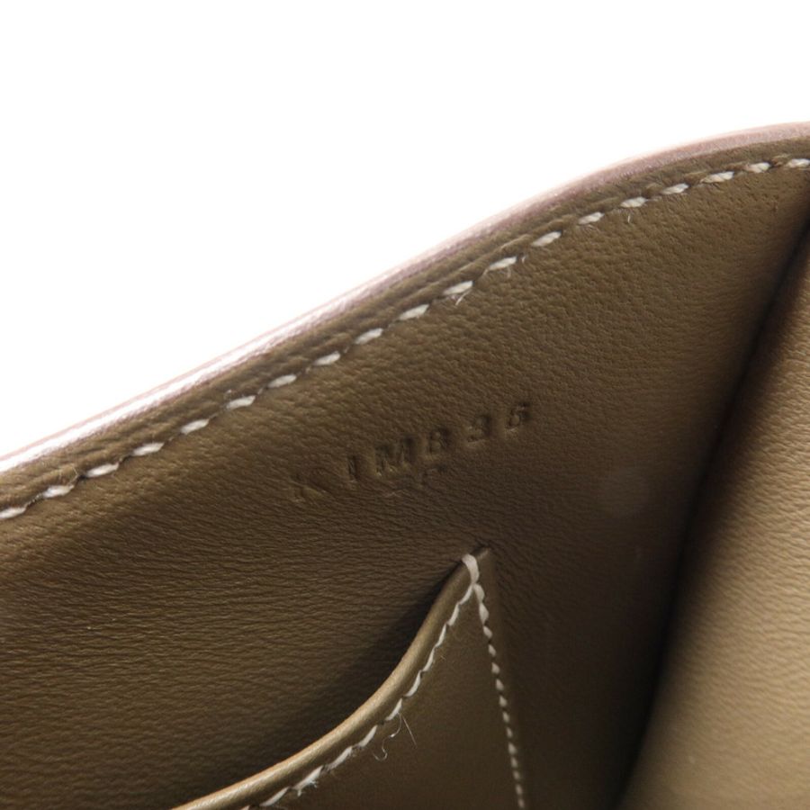 HERMES Epsom皮革Constance Elan肩背袋Etoupe-7