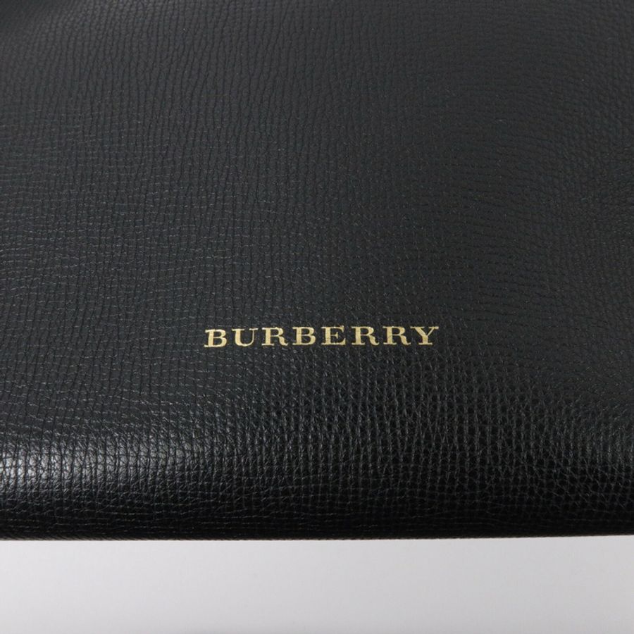 BURBERRY 牛皮皮革2 Way Shoulder Bag手挽肩背兩用袋-5