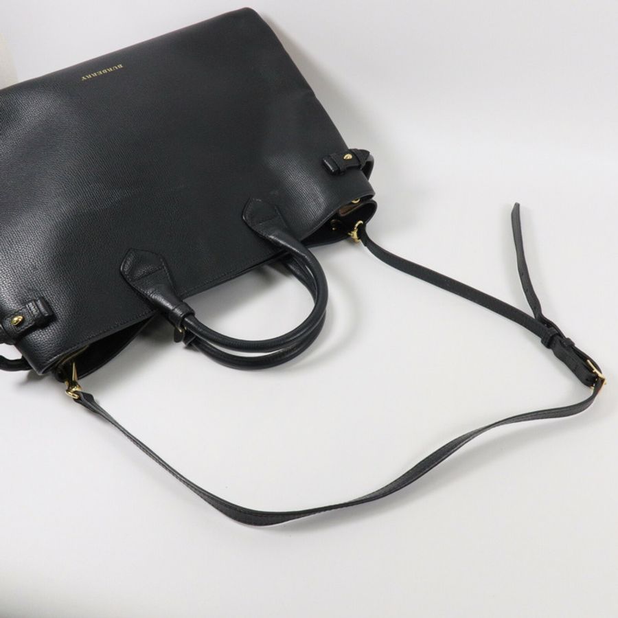BURBERRY 牛皮皮革2 Way Shoulder Bag手挽肩背兩用袋-7