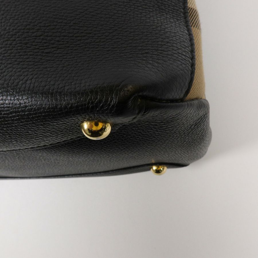 BURBERRY 牛皮皮革2 Way Shoulder Bag手挽肩背兩用袋-10