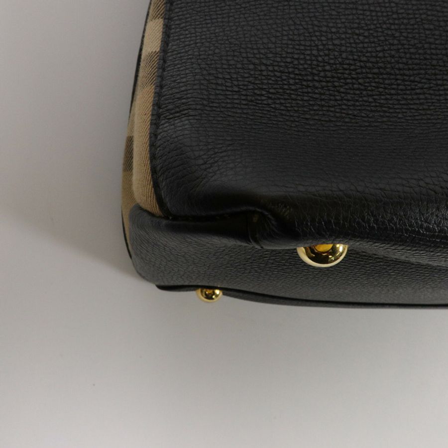 BURBERRY 牛皮皮革2 Way Shoulder Bag手挽肩背兩用袋-11