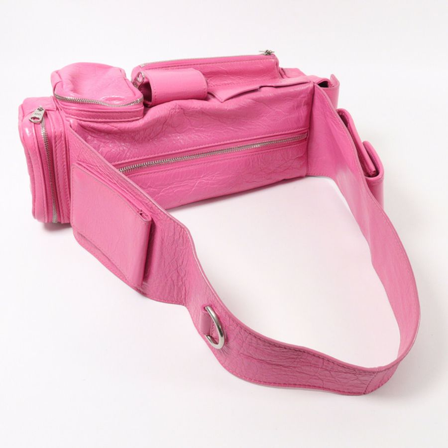 BALENCIAGA 牛皮皮革Super Busy XS Shoulder Bag肩背袋-8