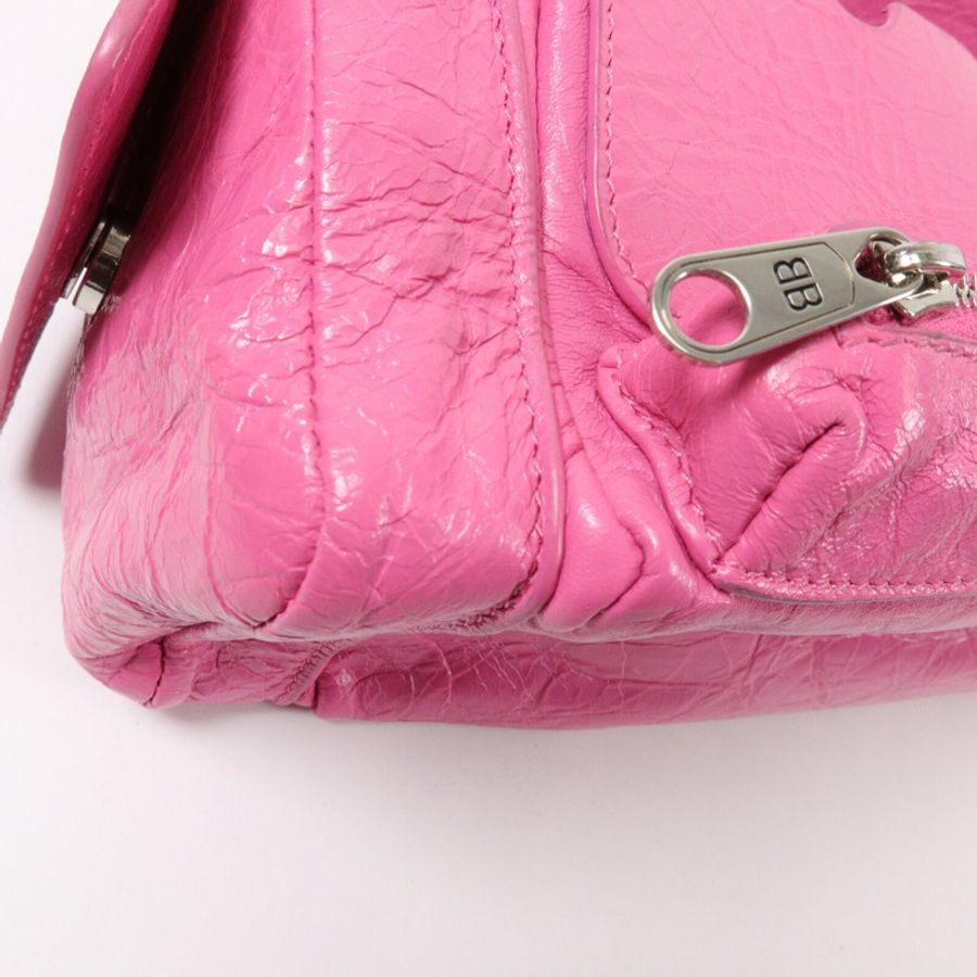 BALENCIAGA 牛皮皮革Super Busy XS Shoulder Bag肩背袋-10