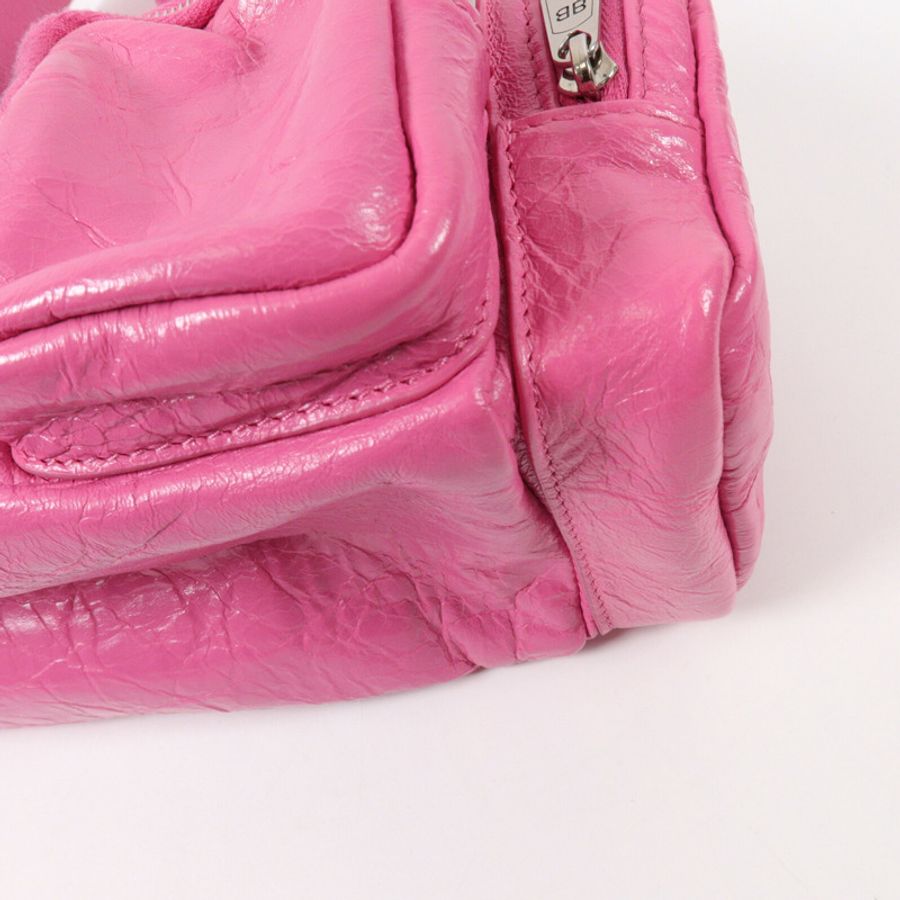 BALENCIAGA 牛皮皮革Super Busy XS Shoulder Bag肩背袋-11
