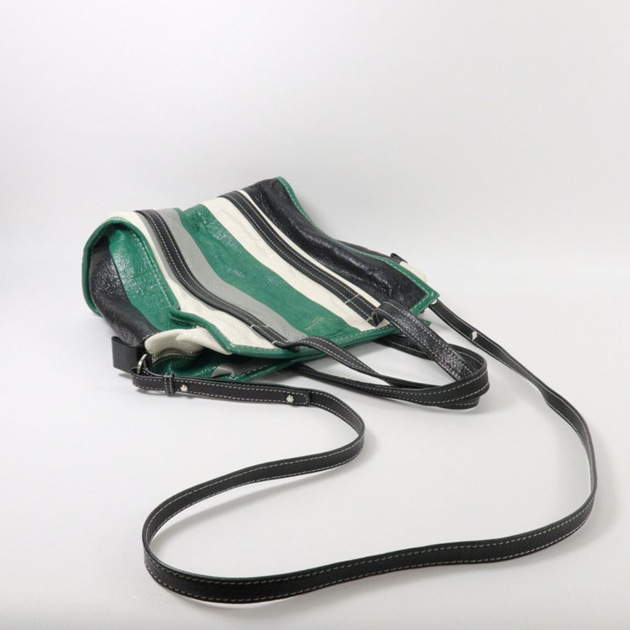 BALENCIAGA 牛皮皮革Bazar手挽肩背兩用袋-7
