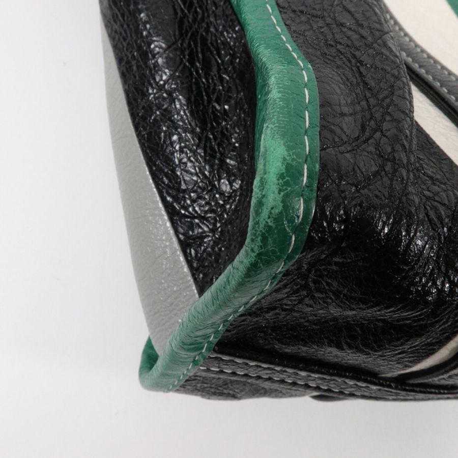 BALENCIAGA 牛皮皮革Bazar手挽肩背兩用袋-9
