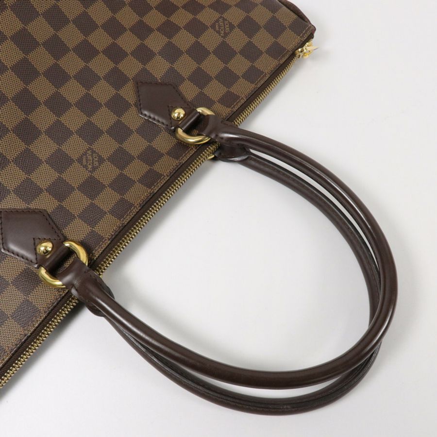 LOUIS VUITTON Damier Saleya MM肩背袋-6