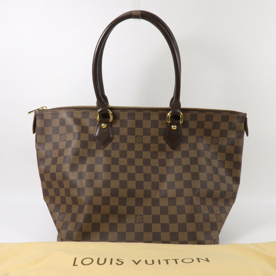 LOUIS VUITTON Damier Saleya MM肩背袋-7