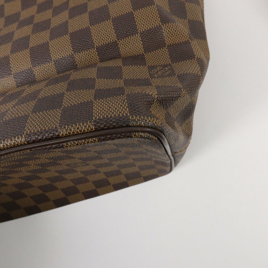 LOUIS VUITTON Damier Saleya MM肩背袋-11