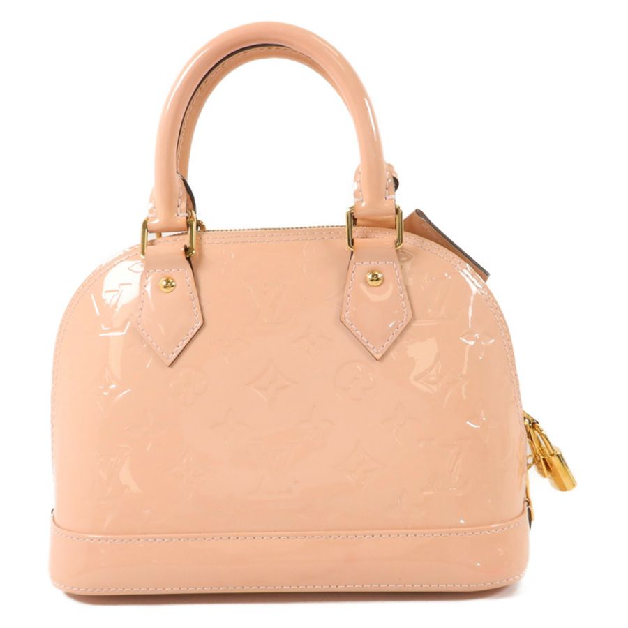 LOUIS VUITTON Monogram Vernis Alma BB手挽肩背兩用袋-1