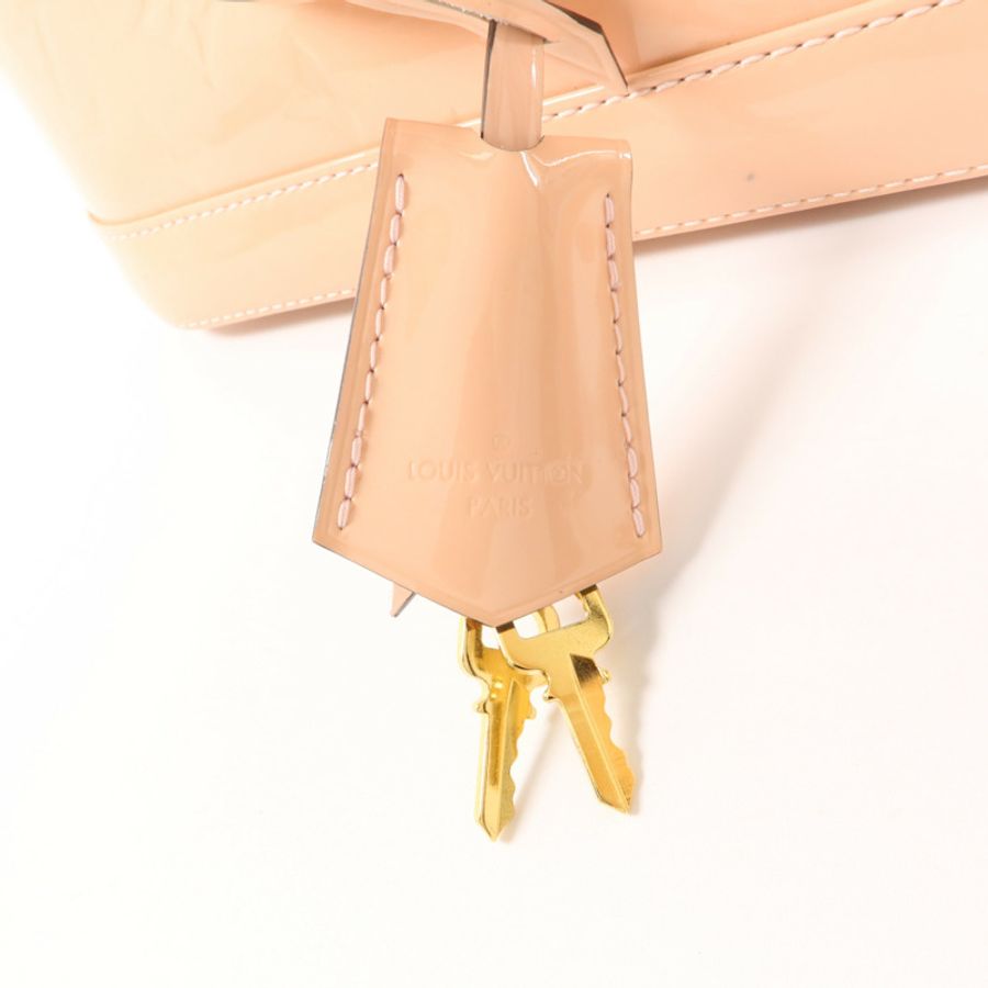 LOUIS VUITTON Monogram Vernis Alma BB手挽肩背兩用袋-9