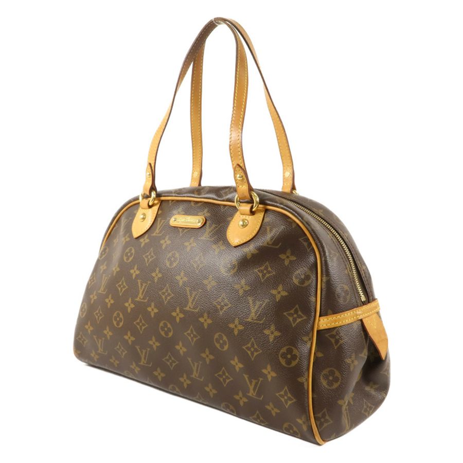 LOUIS VUITTON Monogram Montorgueil GM金扣肩背袋-2