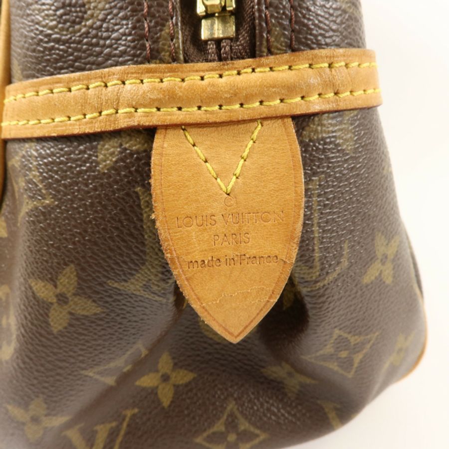 LOUIS VUITTON Monogram Montorgueil GM金扣肩背袋-6