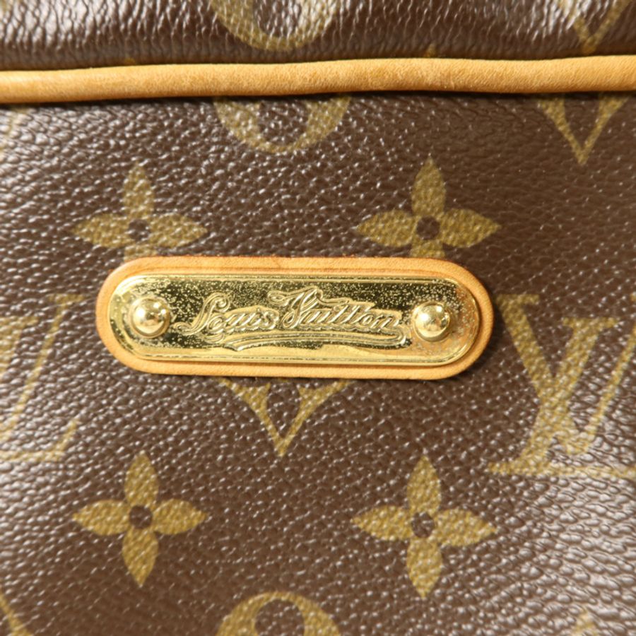 LOUIS VUITTON Monogram Montorgueil GM金扣肩背袋-9
